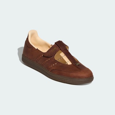 NEW adidas Samba Mary Jane Women Sneakers Brown HP7130 Genuine No Tariffs In US