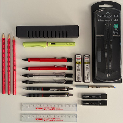 LAMY, Rotring, Faber-Castell , Füller, Kugelschreiber, Druckbleistift + Zubehör