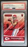 2017 Panini Rookies & Stars Patrick Mahomes II RC Rookie #201 Chiefs PSA 9