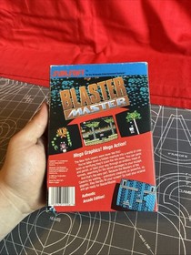 NES Blaster Master 1988 vintage con scatola originale manuale e inserto poster
