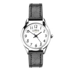 Limit Ladies 26mm Classic Easy Reader Watch with Black Strap & White Dial 6741