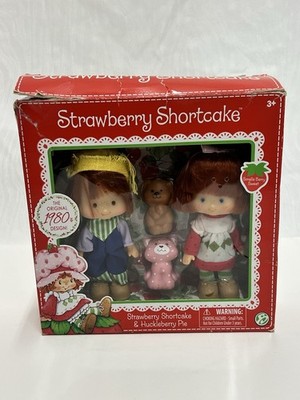 NEW 2016 Bridge Direct Strawberry Shortcake & Huckleberry Pie Dolls w/Pets 6''
