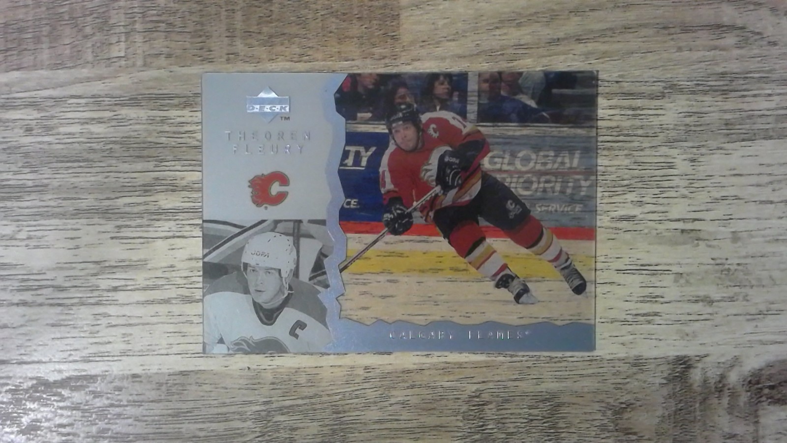 1996-97 Upper Deck Ice Theoren Fleury #9