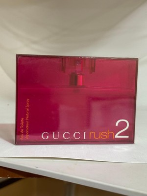 GUCCI RUSH 2 Eau de Toilette Spray 2.5 FL. OZ. / 75 ml New in Sealed Box RARE