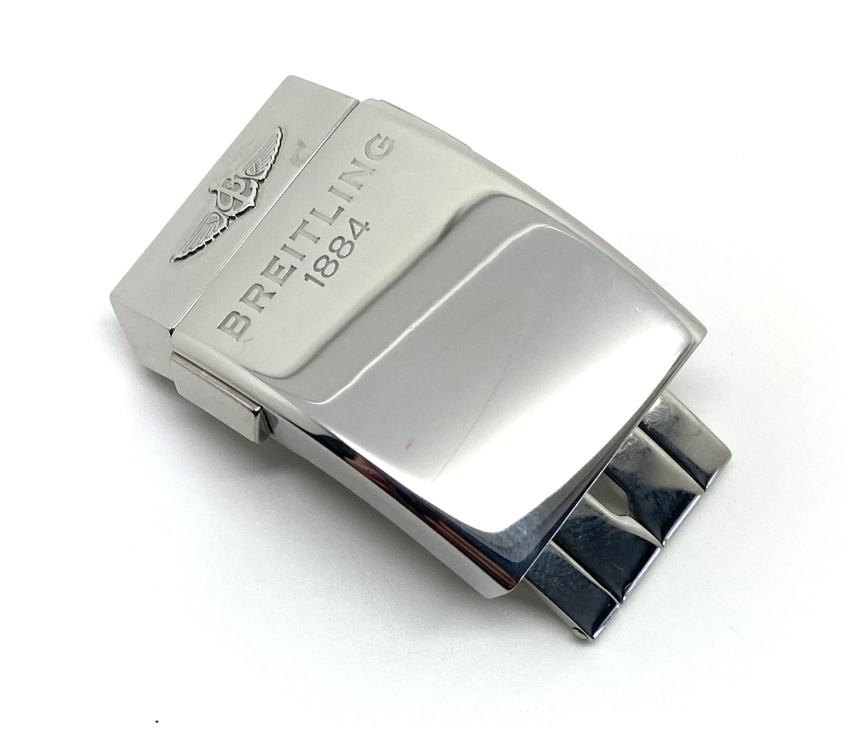 Breitling A20D.4 20mm Polished Steel Watch Deployment Buckle