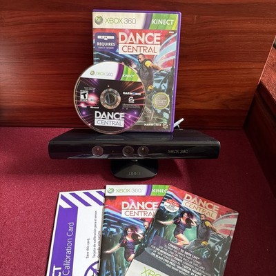 Microsoft Xbox 360 Kinect Sensor Model 1414 W/ Dance Central CIB All Untested