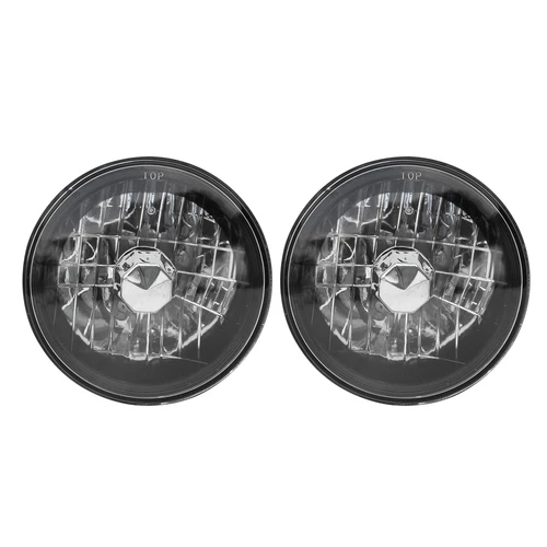 2007-2018 For Jeep Wrangler JK Combo 7'' Round Black Chrome Headlights Projector - Bild 2 von 16