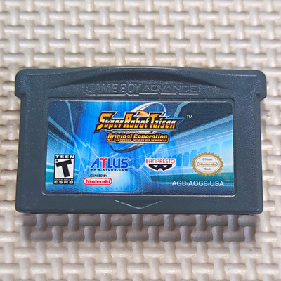 ATLUS Super Robot Taisen: Original Generation GBA Cartridge NTSC-U/C T-Teen