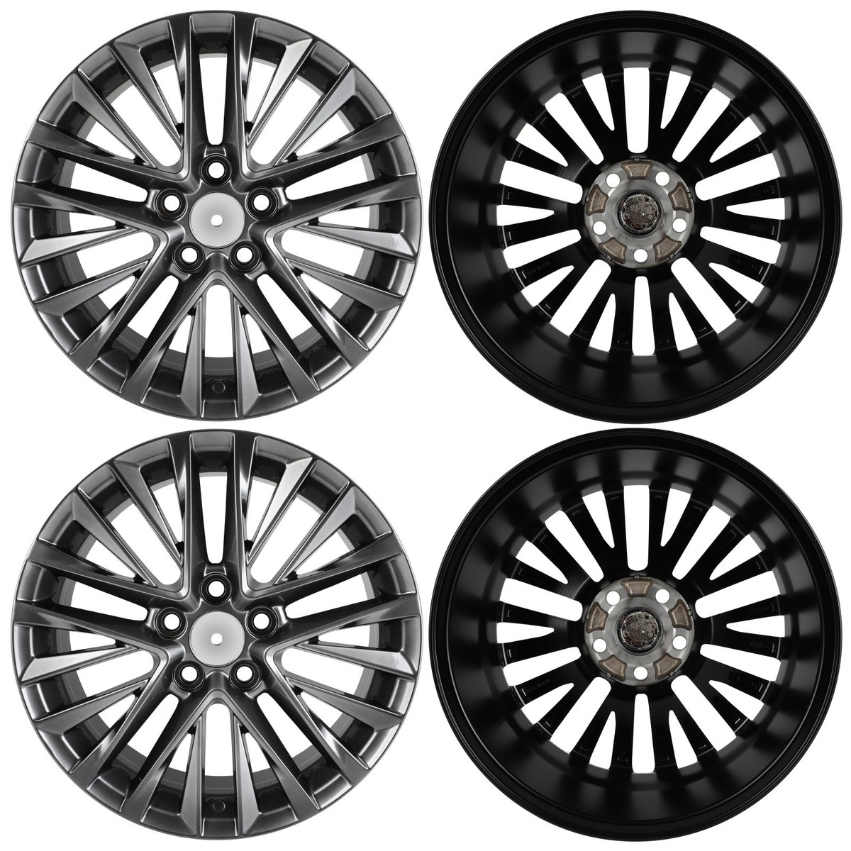 4 Pack Wheel Rim For 17x7 inch 5x114.3 PCD 45mm Offset Brand New