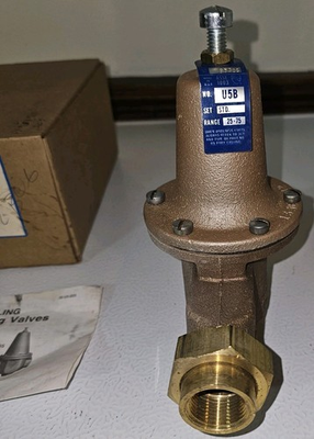#ad Watts Regulator Water Pressure Reducing Valve 3 4quot; U5B STD 0053197 NEW NOS $108.88