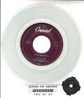 THE BEATLES  Across the Universe & Two of us NEW CLEAR VINYL 7" 45 record RARE!