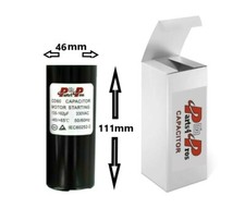 135-162 uF MFD 330V 330 Vac High Quality Motor Start Capacitor Round HVAC