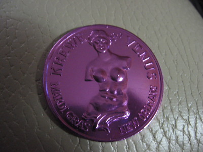 nude woman new orleans rare mardi gras doubloon alum nola 1972 venus | eBay
