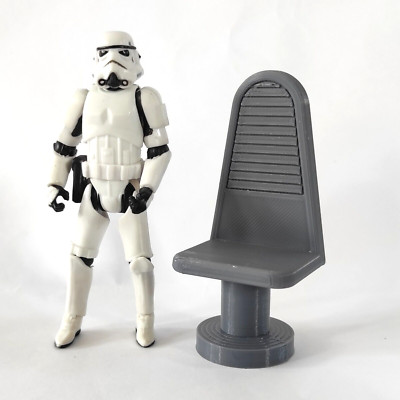 CUSTOM CHAIR for 6 Inch 1:12 SCI FI FIGURES DIORAMA