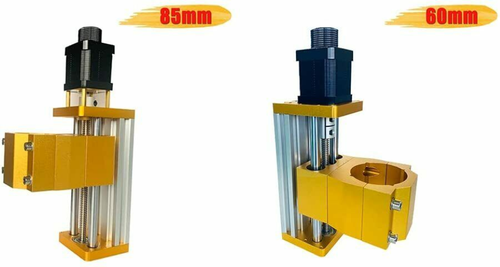 CNC Z-axis Module Support 3018 plus+ 52mm Diameter Aluminum Slide With Motor - Picture 5 of 11