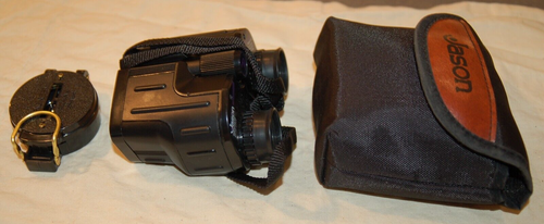 JASON FERNGLAS GRAPHIT 234R EMPIRE 7X35 + LENSATIC COMPASS ENGINEER DIRECTNAL
