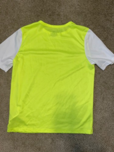 adidas - boys neon yellow tennis top - size 13-14 years - Picture 4 of 4