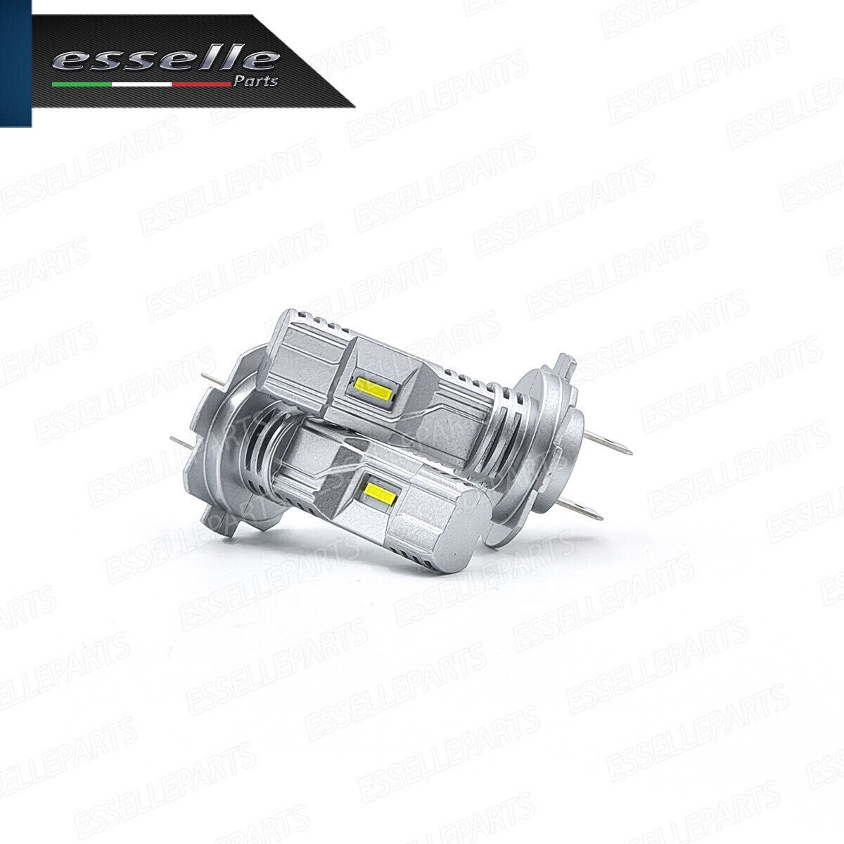 ESL - Kit LED H7 per Abarth 500 595 695 Restyling Anabbaglianti 6000 Lm 6000k CANBUS - Miniatura 10