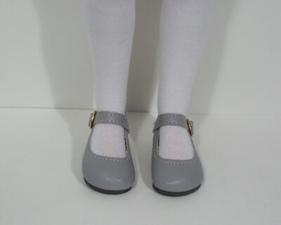 Gray Basic Doll Shoes For 16'' Kish Spring Summer Winter Fall (Debs)