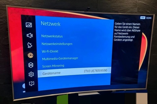 Samsung UHD TV - UE78JS9590 - 78 Zoll, Mit Standfuß