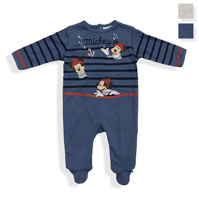 Tutina Disney Pagliaccetto neonato Mickey Mouse Pigiama caldo