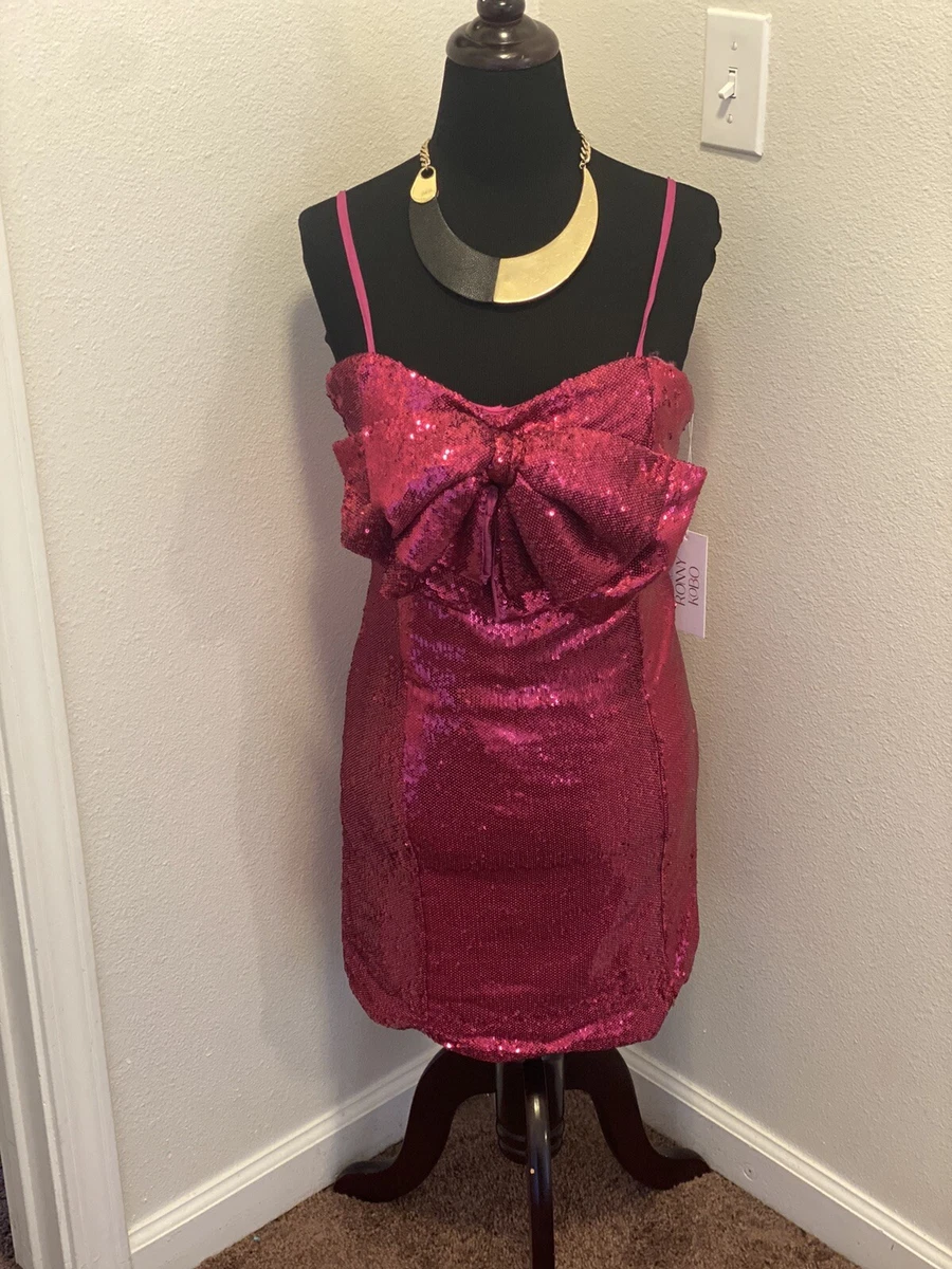 Bow mini cheap dress