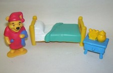 Vintage Winnie the Pooh Bedtime Play Set of Three