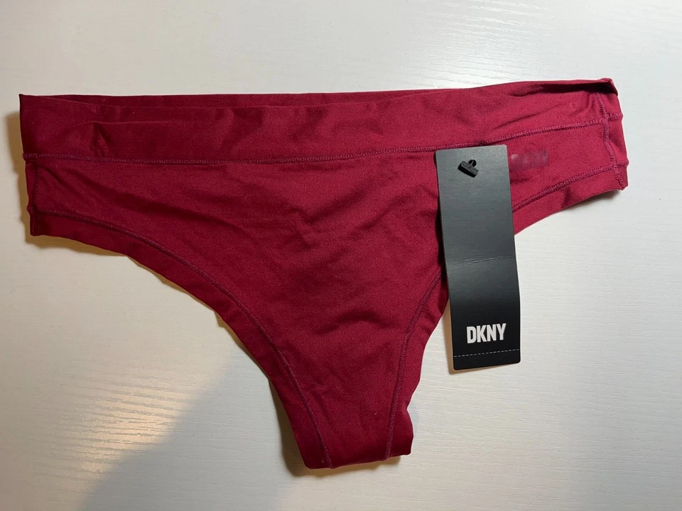 Tanga 2pk DKNY DK8961 Active Comfort para mujer talla S - rojo Foto 4 de 4