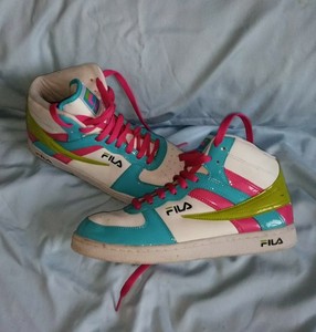 fila high top trainers