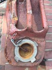 Vintage Military Gerry Jerry Can, Rusty USMC 20-5-77 DOT 5L, as is with dents — photo 4