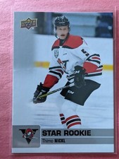 2019-20 UD CHL STAR ROOKIE SP-THIMO NICKL-DRUMMONDVILLE VOLTIGEURS-SHORT PRINT