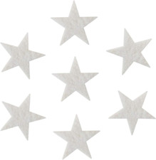 Adhesive Felt Star, 1 Inch Felt Star Stickers for DIY and Sewing Handcraft 100