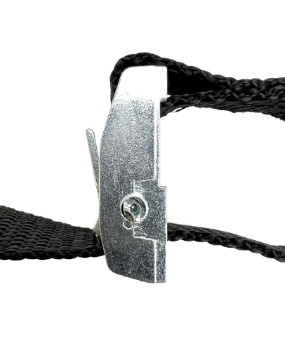 Cam Buckle Straps Metal in Black 2 x 1.5meter x 20mm - Picture 7 of 8