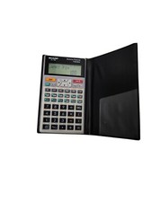 Sharp EL-738 Business Financial Calculator w/ Cover Tested Working