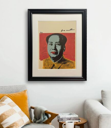 Andy Warhol Hand-Signed Original Print With COA & +$3,500 USD Appraisal Included