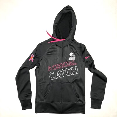 breast cancer moletom com capuzs nike