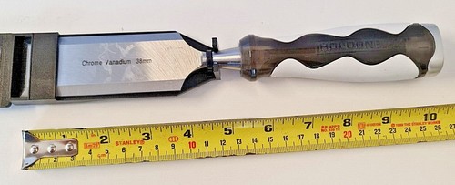 HOLDON schwarz Meißel abgeschrägte Kante Z-I Tang Strike durch Holzbearbeitung Tischlerei - Bild 19 von 24