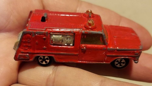 1970 Majorette Fire Brigade Truck C111
