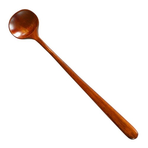1Pc Random Wooden Spoon Wooden Stir Long Handle Wood Cooking Stir - Picture 7 of 13