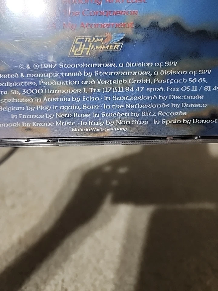 Sodom Persecution Mania Cd OG Early W. Germany Press VG+ SteamHammer - Image 4 of 4