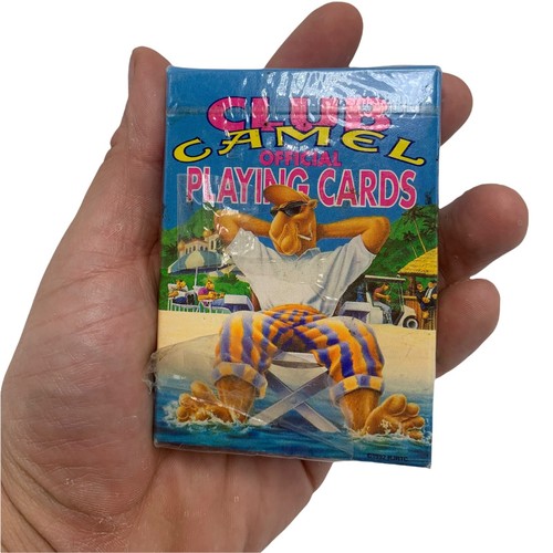 Paquete combinado de cartas de juego vintage de camello Club Camel Joel - Imagen 4 de 7