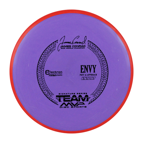 Axiom Disc Golf James Conrad Signauture Electron Envy Firm Putter 3/3/0/2 Choose - Picture 72 of 97