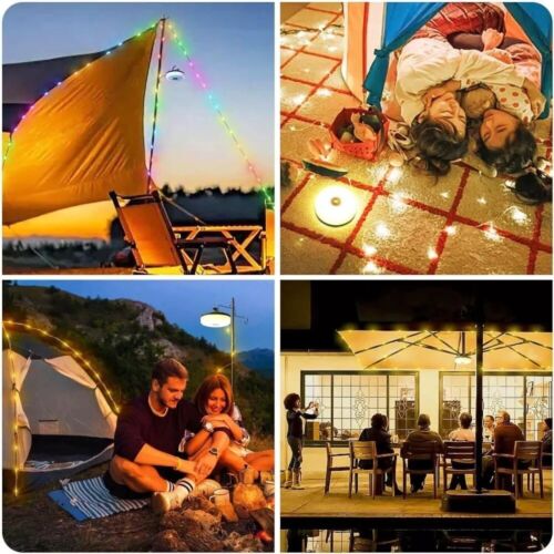 Tragbare USB Camping Lichterkette Aufrollbar LED lichterkette wasserdicht DE - Bild 9 von 15