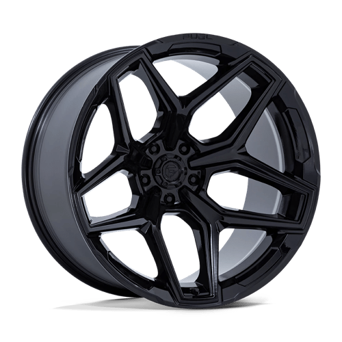 17X9 Fuel 1PC FLUX 6X5.5 1MM GLOSS BLACK (4)