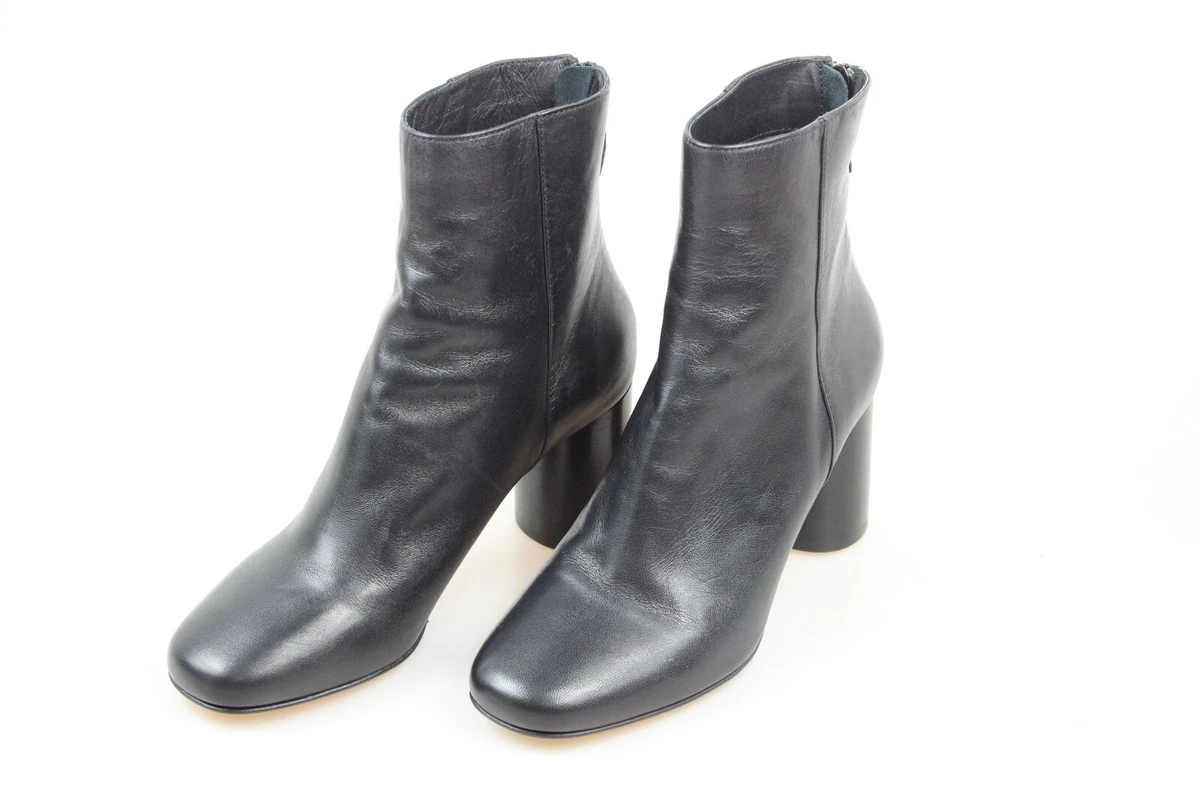 SANDRO Sacha Shoes Women s EU 36 UK 3.5 Black Leather Ankle
