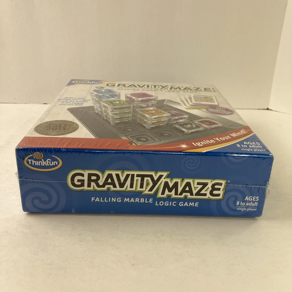 Thinkfun Gravity Maze Falling Marble Logic Brain Game For Ages 8 & Up New Sealed - Image 3 of 4