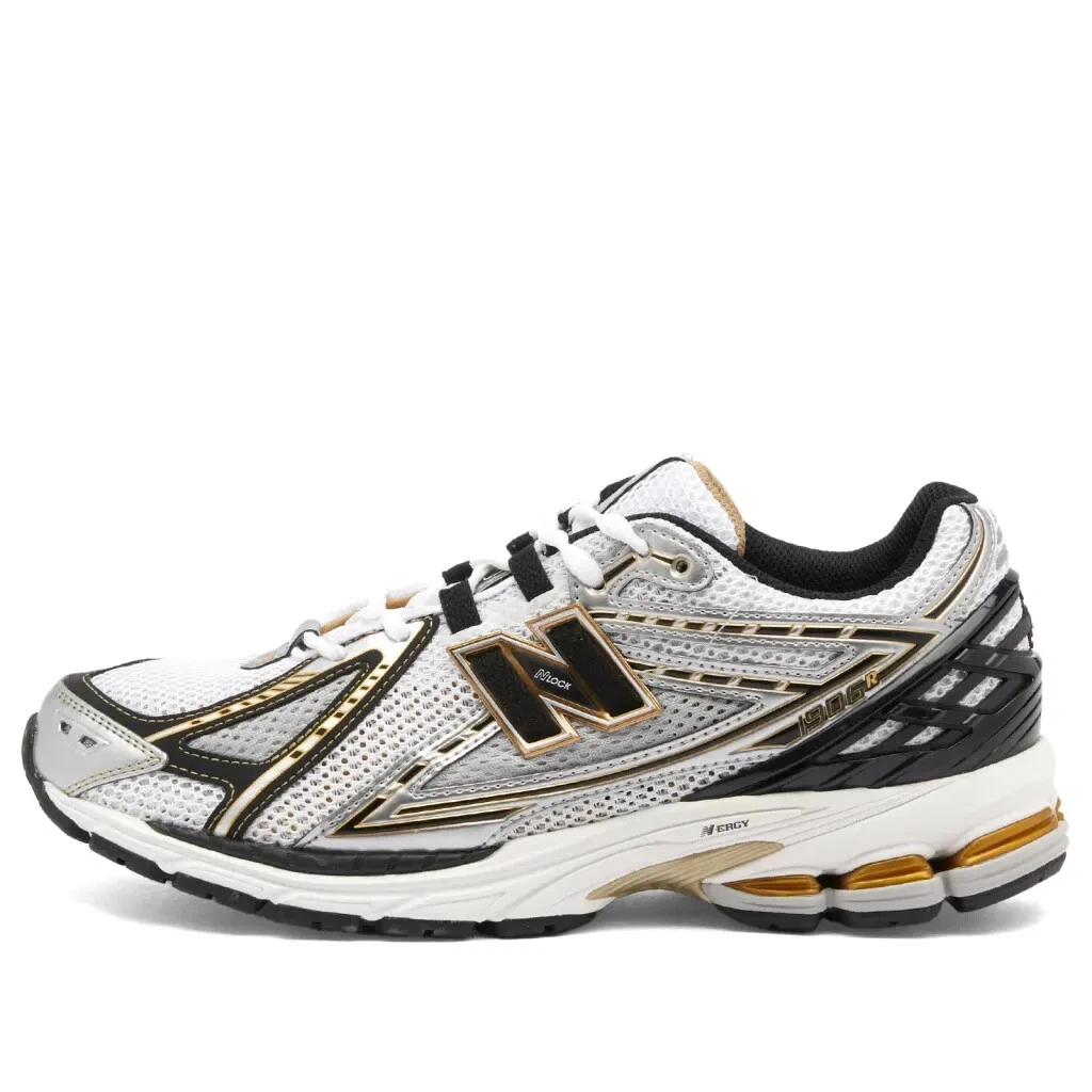 Scarpe New Balance 1906 in argento e oro
