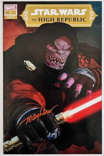 (Signed w/COA) Star Wars: High Republic #7 Mike Mayhew Variant 1st APP Krall