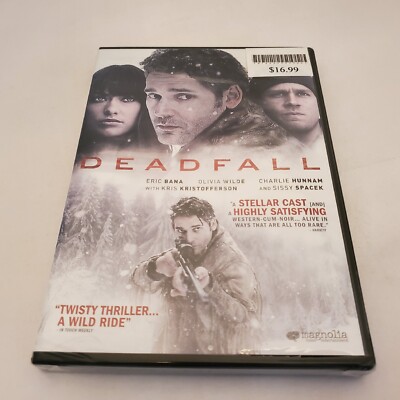 NEW Deadfall (DVD, 2012) Eric Bana Olivia Wilde Sissy Spacek Kris Kristofferson