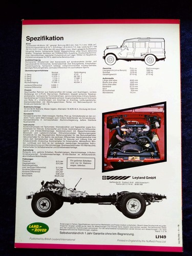 Land Rover V8 Prospekt 05.1979 - Picture 5 of 5